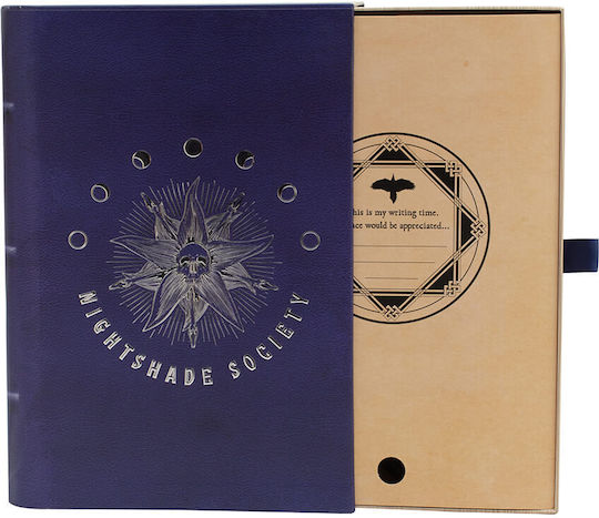 Blue Sky Studios Wednesday Keepsake Box Nightshade Book Notizbuch A5 Blau