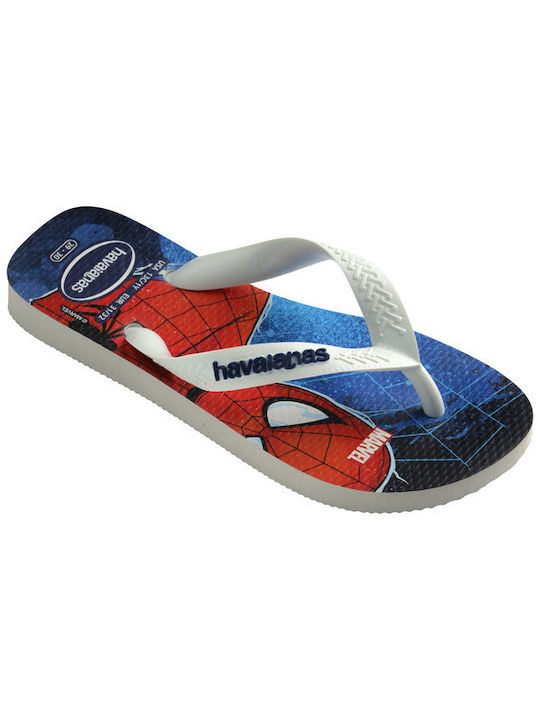 Havaianas Șlapi pentru copii Albe Kids Top