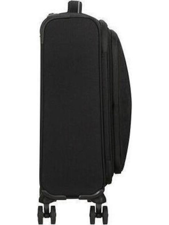 American Tourister Kabinenreisekoffer Weichschalen Black mit 4 Räder Höhe 55cm 150908-1041