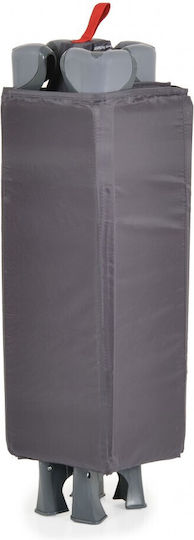 Cangaroo Tommy Playpen 2 Levels with Mattress New Grey 120x60cm
