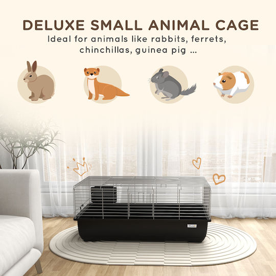 Pawhut Rodent Cage 100x55x41cm