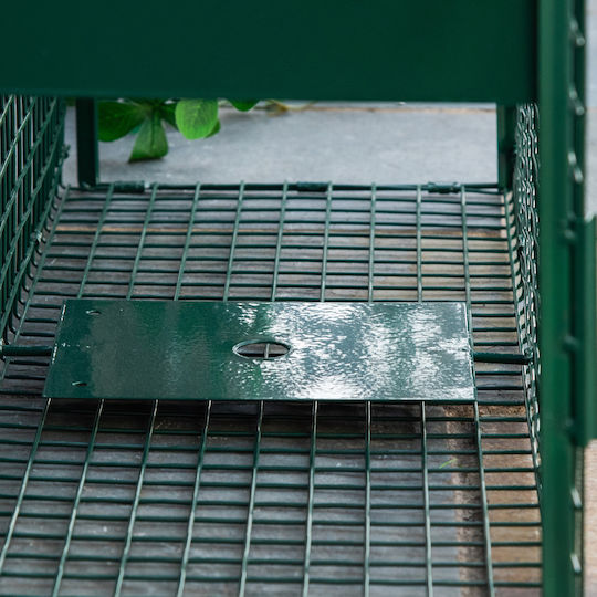 Outsunny Trap Rodent Cage 80x25x30cm