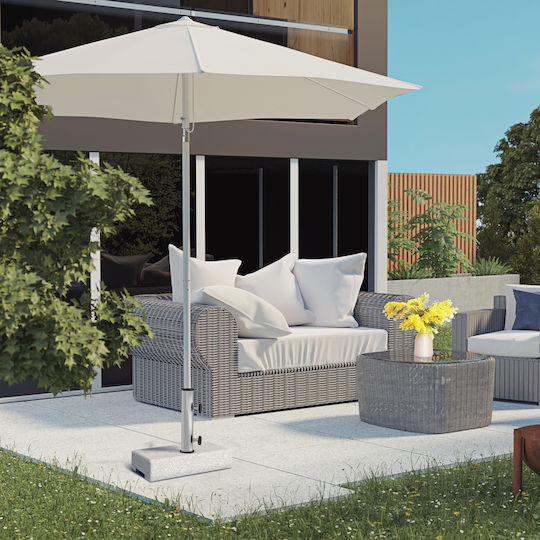 Outsunny Umbrella Stand made of Metal Gray 3.2x3.2x40cm