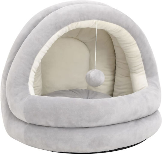 vidaXL Bed Cat Gray 40x40x35cm