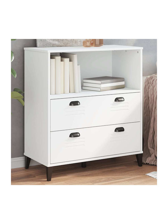 Bibliothek Viken White 80x40x90cm