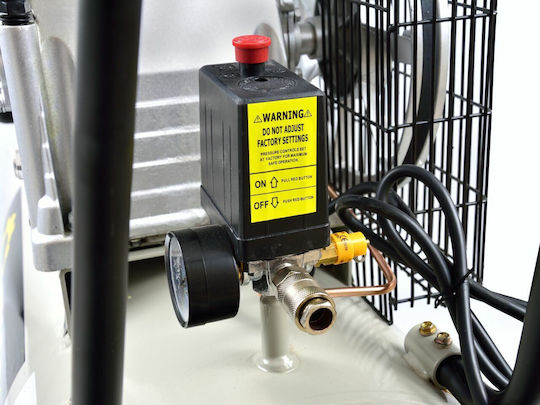 Geko Μονοφασικό Κομπρεσέρ Αέρος 92dB με Ισχύ 3hp και Αεροφυλάκιο 100lt