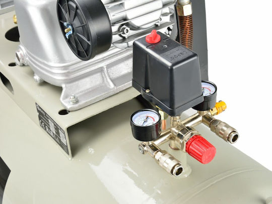 Geko Dreiphasig Luftkompressor 92dB mit Leistung 4hp und Lufttank 200Es G80310