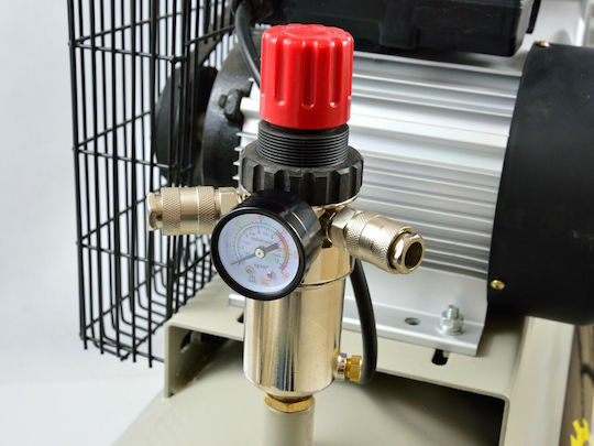 Geko Μονοφασικό Κομπρεσέρ Αέρος 92dB με Ισχύ 3hp και Αεροφυλάκιο 100lt