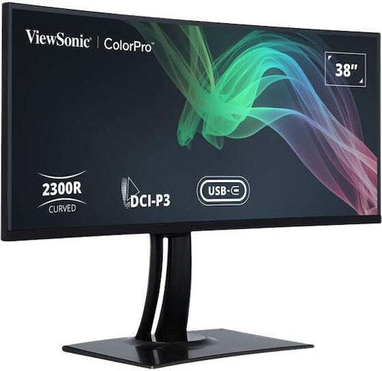 Viewsonic VP3881a Ultrawide IPS HDR Curved Monitor 38" QHD 3840x1600 με Χρόνο Απόκρισης 5ms GTG