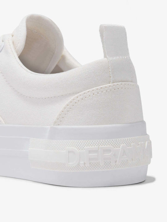 One Way Sk Classic Pentru Femei Flatforms Adidași Albi