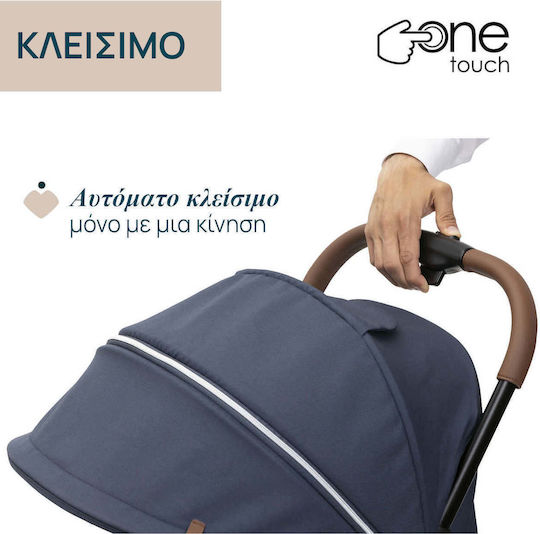 Chicco Goody Xplus Baby Stroller Suitable for Newborn Radiant Blue 7.5kg