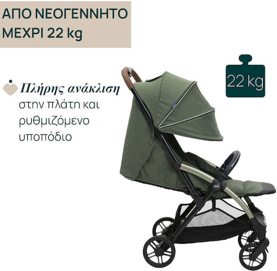 Chicco Goody Xplus Καρότσι Μωρού Twinkle Green