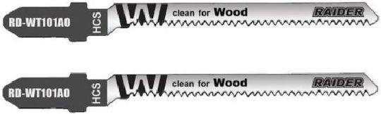 Raider Jig Saw Blade for Wood 76mm 155406