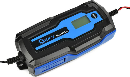 Geko Car and Motorcycle Battery Charger 12V