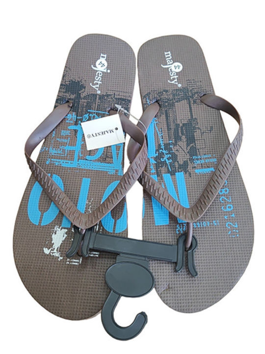 Slapi Bărbați Flip Flops Maro