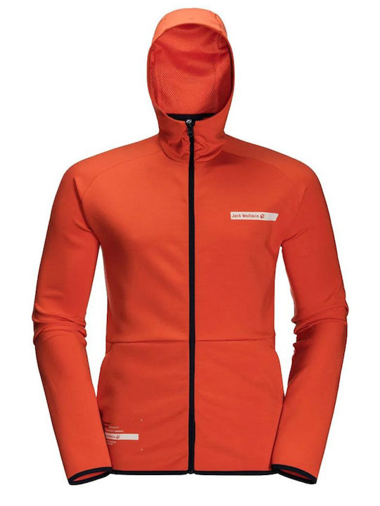 Jack Wolfskin Herren Jacke Lässig Orange