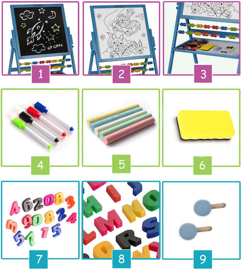 Ricokids Tafel Bodenständer