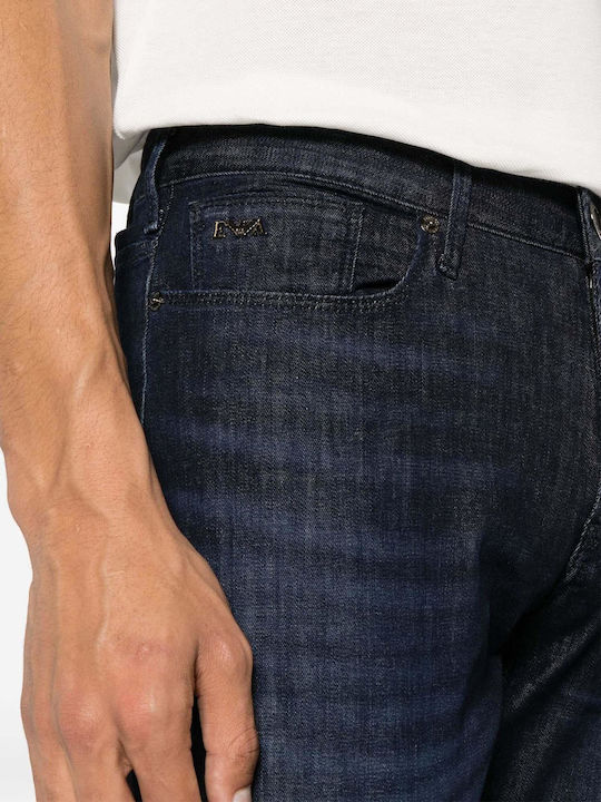 Men's Jeans Pants with Slim Fit Blue