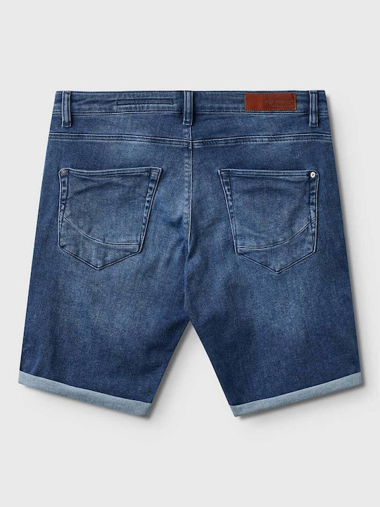 Gabba Herrenshorts Jeans Blau