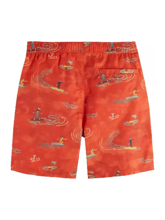 Scotch & Soda Surfer Men's Swimwear Shorts Red