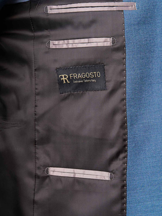 Men's Suit with Vest Petrol