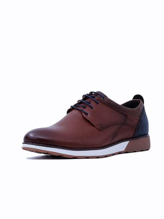 Cockers Men's Leather Casual Shoes Brown