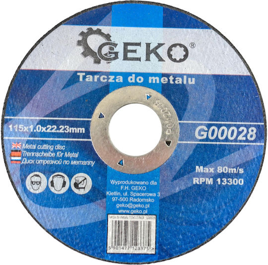 Geko Orbital Sander Sanding Sheet 125x125mm