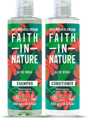 Faith in Nature Aloe Vera Șampoane pentru Normal Păr 1x400ml