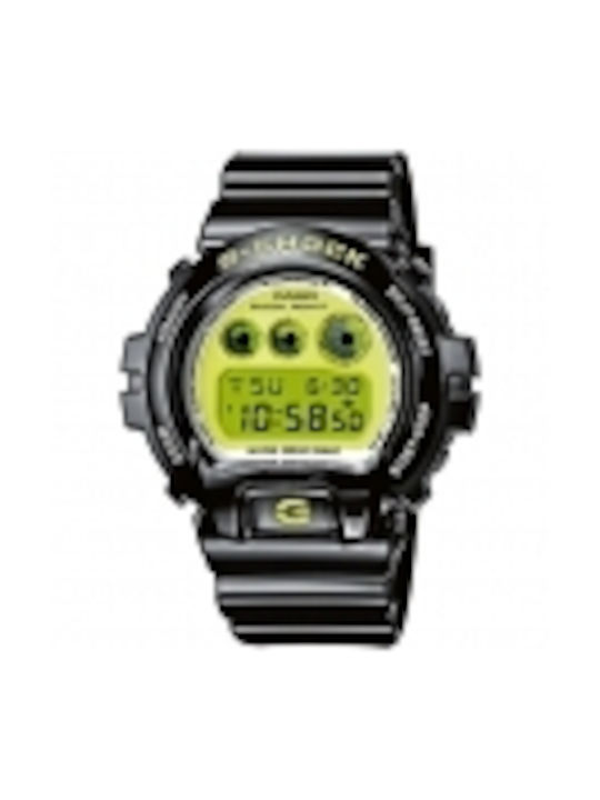 Casio Digital Watch Battery with Black Rubber Strap