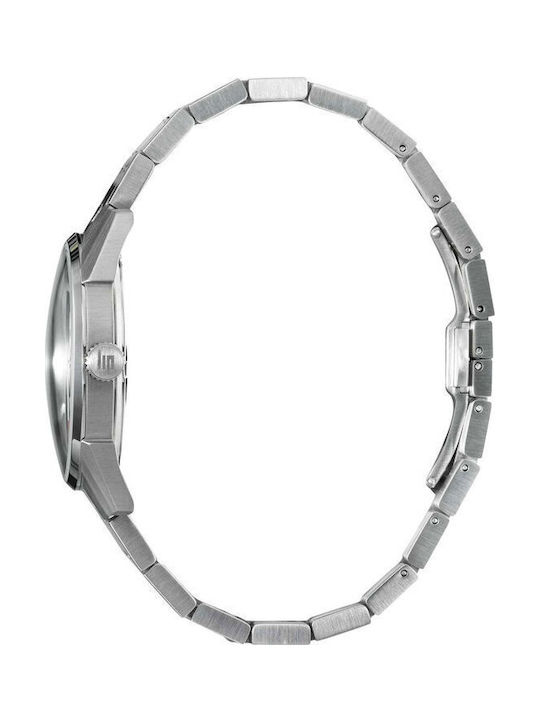 Lip Watches Himalaya Men's Watch Battery with Silver Metal Bracelet