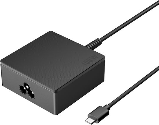 Lamtech USB-C Φορτιστής Laptop 100W με Αντάπτορα Τροφοδοσίας