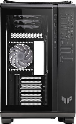 Asus TUF GT502 Plus Gaming Midi Tower Κουτί Υπολογιστή με Πλαϊνό Παράθυρο Μαύρο