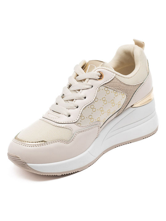 Antonio Donati Damen Sneakers Beige