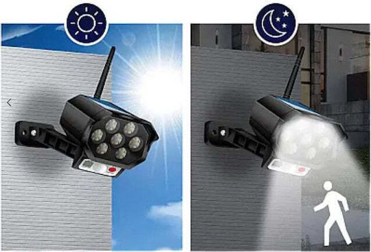 Solar Dummy Surveillance Bullet Camera Black