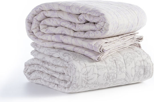 Nef-Nef Homeware Garnet Coverlet Semi-double Microfiber Mauve 180x240cm
