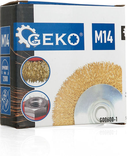 Geko G00600-1 Συρματόβουρτσα για Δράπανο 100mm