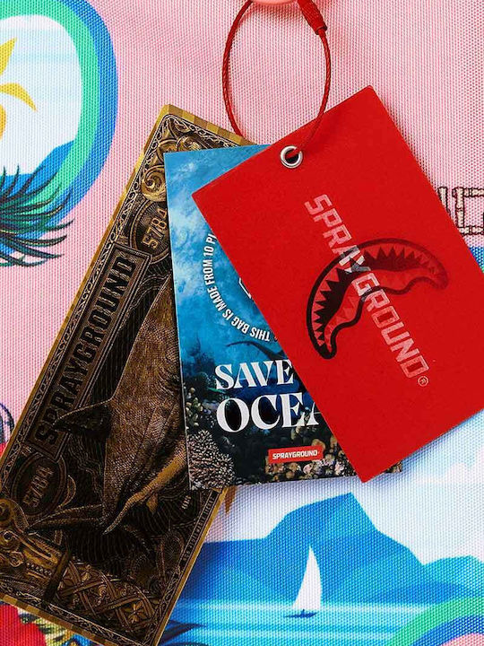 Shark Дамска Чанта Тоут Ръчна Розова