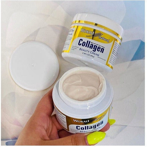 Collagen Creme Gesicht Tag mit Aloe Vera 80gr