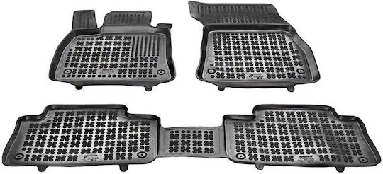 Rezaw Plast Set of Front and Rear Mats 4pcs for Audi e-tron 2021+ Black