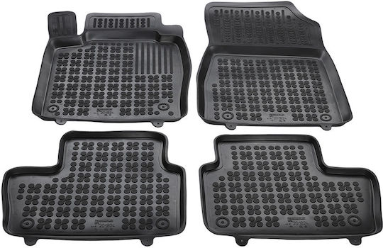 Rezaw Plast Set of Front and Rear Mats 5pcs for Nissan Juke 2019+ Black
