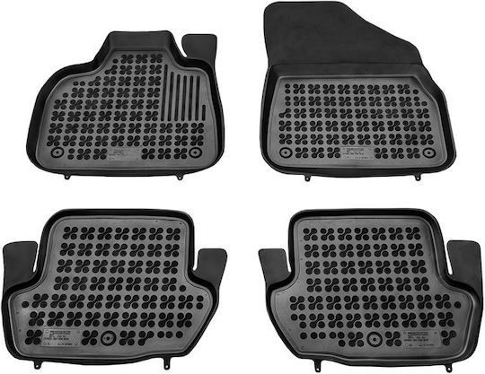 Rezaw Plast Σετ Μπροστινά και Πίσω Πατάκια 5τμχ για Citroen DS5 2012 2019 Μαύρα