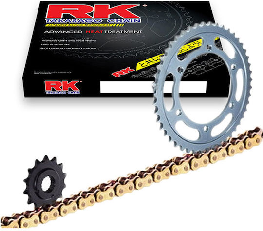 RK Chain & Sprocket Kit (17-43-530XSO) for Suzuki GSX-R 1000 K7 K8