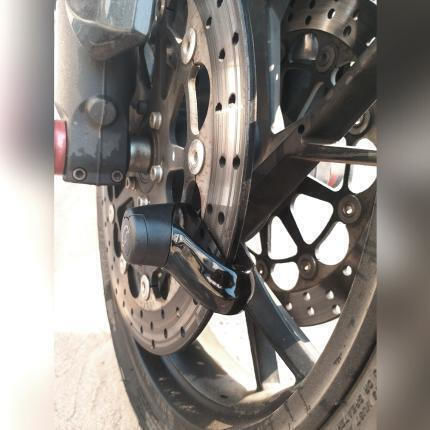 Abus 300 Κλειδαριά Δισκόφρενου Μοτοσυκλέτας με Διάμετρο Πείρου 10mm Κόκκινο Χρώμα
