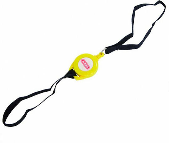 Abus Cablu De Reamintire A Blocării Roll Up Pentru Motociclete Cu Lungimea 90 Cm Negru