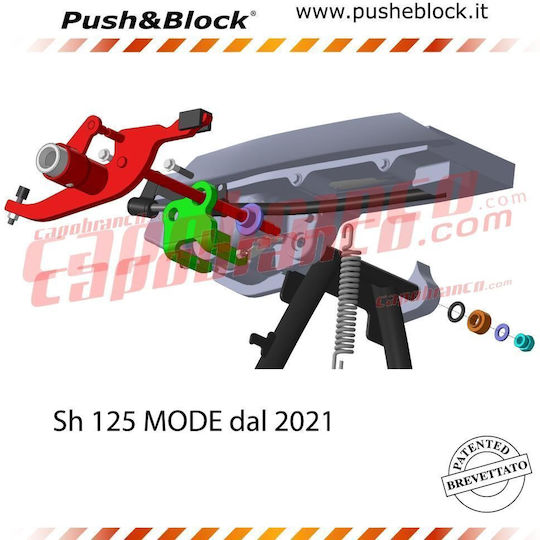Push & Block Motorradständer-Schloss für Honda SH 125 2021