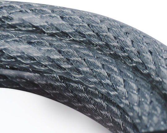 Oxford Bumper Cable Motorrad-Diebstahlsicherungsrolle mit Länge 60cm Motorradkettenschloss mit Bolzendurchmesser 6mm Schwarz Farbe