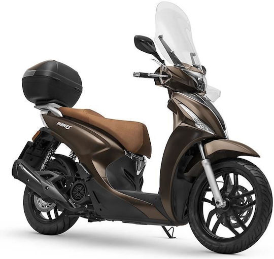 Push & Block Антикражбена брава за стенд на мотоциклет за Kymco People S 125-150 ie ABS