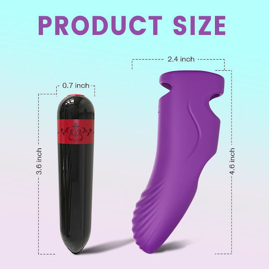 Vibrator On Вибратор G-Spot 11.8см Лилав