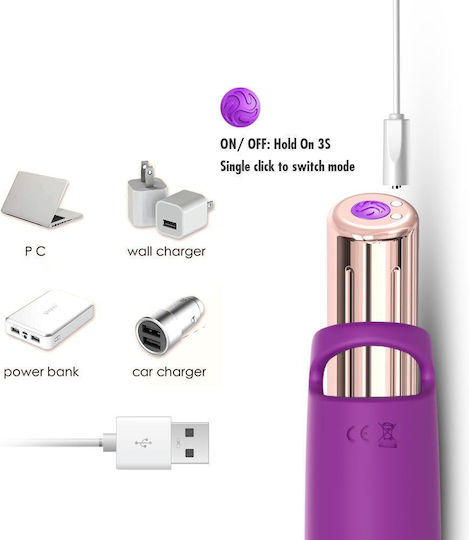 Vibrator On Вибратор G-Spot 11.8см Лилав