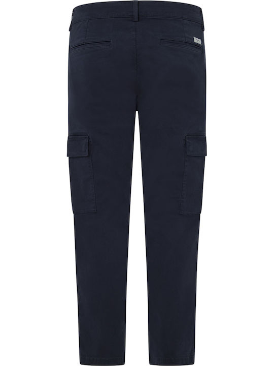 Trousers Cargo in Slim Fit Blue